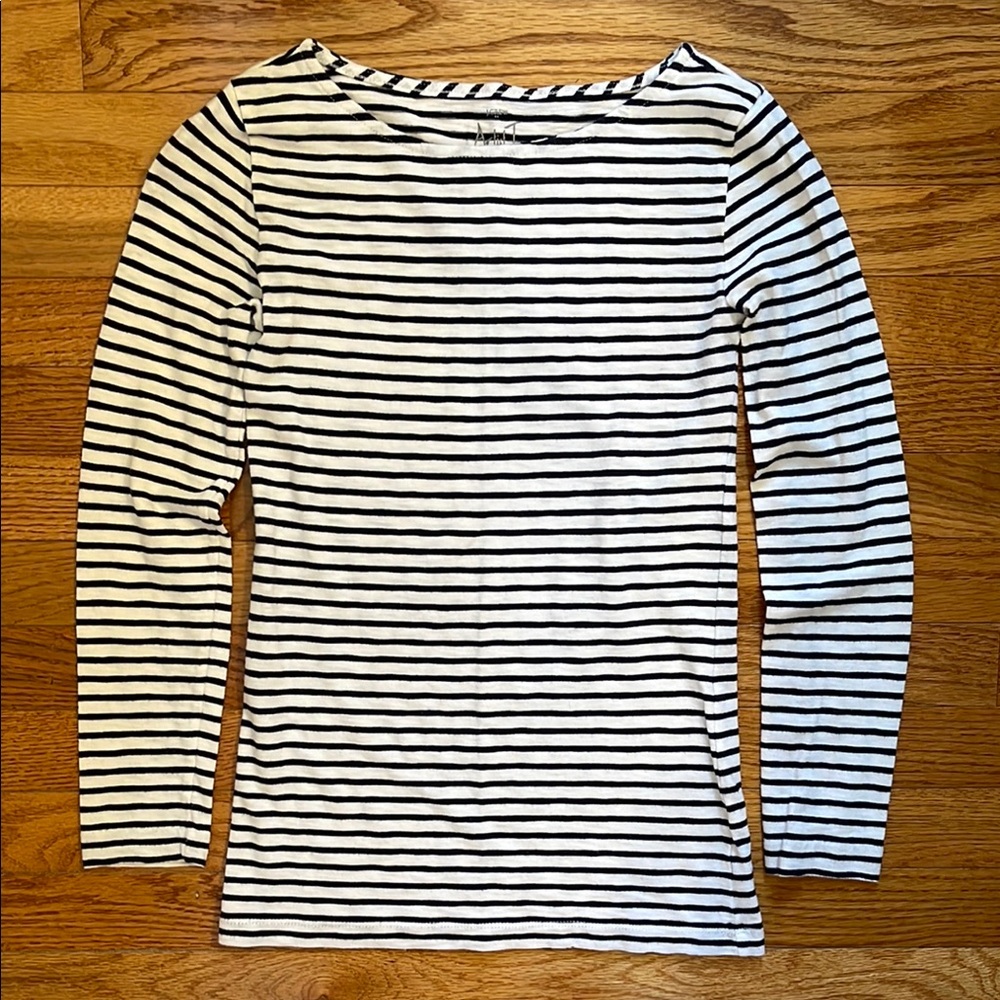 J. Crew Long Sleeve Artist T